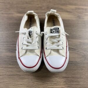Converse Chuck Taylor All Star Shoreline Slip On Sneakers White Size 7